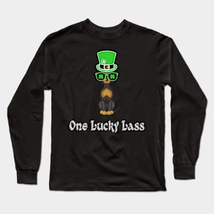 St Patricks Day..One Lucky lass Long Sleeve T-Shirt